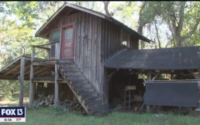 One house remains from the lost town of Limona, Florida